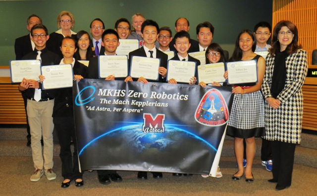 012015 - Mark Keppel Zero Robotics Club